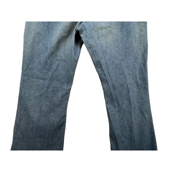 Gap Womens Denim 70s Flare Jeans 14/32L Blue Cotton Spandex - Picture 14 of 15